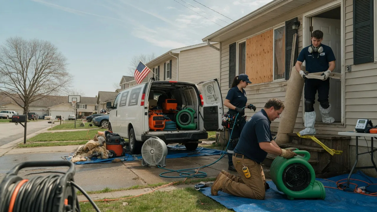Water Damage Restoration in Reynolds, ND near me